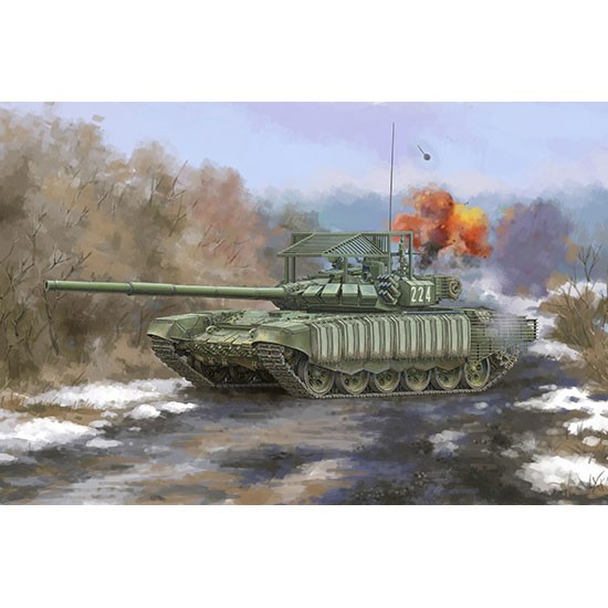 1/35 Russian T-72B3 with 4S24 Soft Case ERA & Grating Armour 1/35 Russian T-72B3 with 4S24 Soft Case ERA & Grating Armour