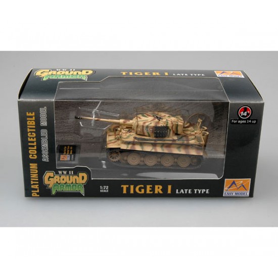 1/72 Tiger I Late Production Totenkopf Panzer Division 1944, Tiger 933 1/72 Tiger I Late Production Totenkopf Panzer Division 1944, Tiger 933