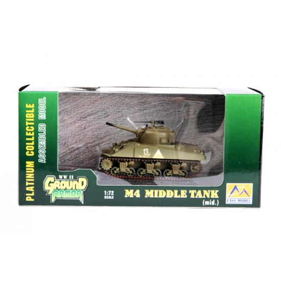 1/72 M4 Tank (Mid.) 6th Armoured Division