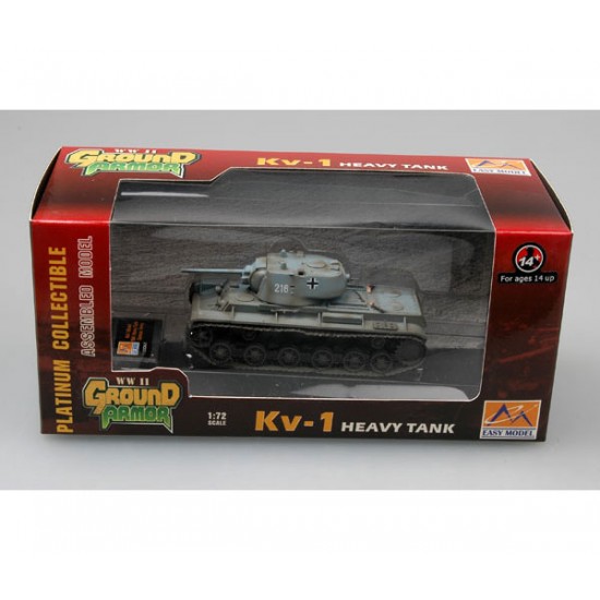 1/72 Germay Army KV-1 Model 1941 Heavy Tank 1/72 Germay Army KV-1 Model 1941 Heavy Tank