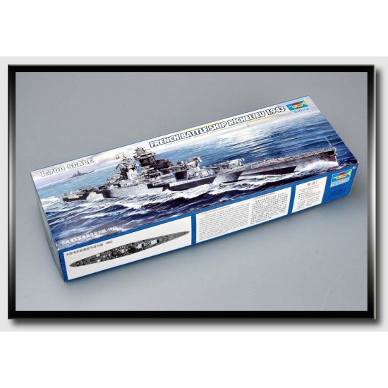 1/700 French Battle Ship Richelieu 43 1/700 French Battle Ship Richelieu 43