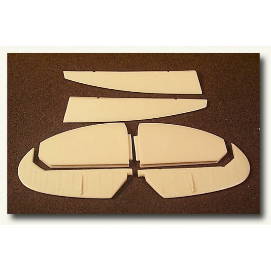 1/48 Spitfire Mk IX Late Style Control Surfaces for Hasegawa kit 1/48 Spitfire Mk IX Late Style Control Surfaces for Hasegawa kit