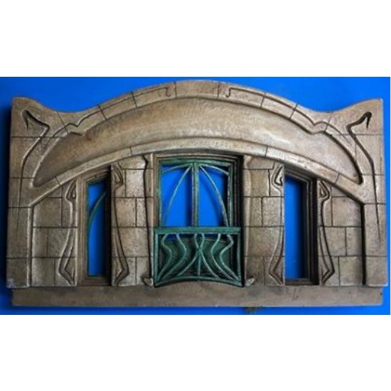 1/35 1900 Style Art Nouveau House Section Set No.3 - Third Floor (Width: 17cm) 1/35 1900 Style Art Nouveau House Section Set No.3 - Third Floor (Width: 17cm)