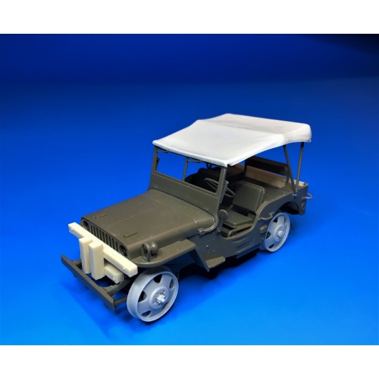 1/35 Borneo Railway Jeep Conversion Set (Australia) 1/35 Borneo Railway Jeep Conversion Set (Australia)