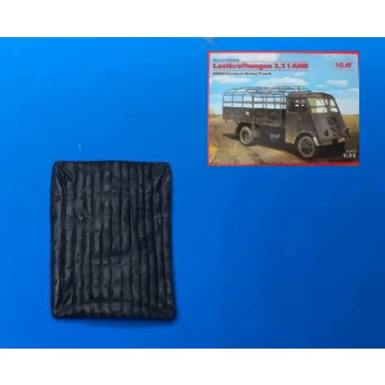 1/35 WWII Lastkraftwagen 3.5t AHN Truck Winter Radiator Cover for ICM #35416 1/35 WWII Lastkraftwagen 3.5t AHN Truck Winter Radiator Cover for ICM #35416