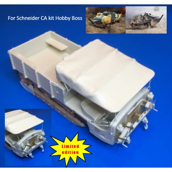 1/35 WWII Schneider Cd Tractor Conversion Set for Hobbyboss #83861/83862 1/35 WWII Schneider Cd Tractor Conversion Set for Hobbyboss #83861/83862