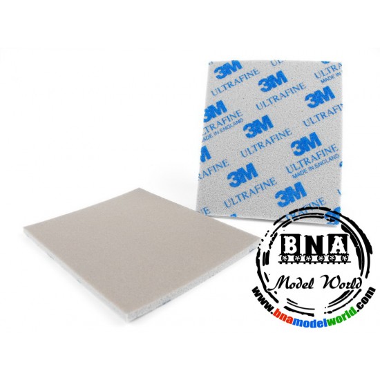 Softback Sanding Sponge - Ultrafine #800 - #1000 Grits (Size: 114mm x 139mm) Softback Sanding Sponge - Ultrafine #800 - #1000 Grits (Size: 114mm x 139mm)