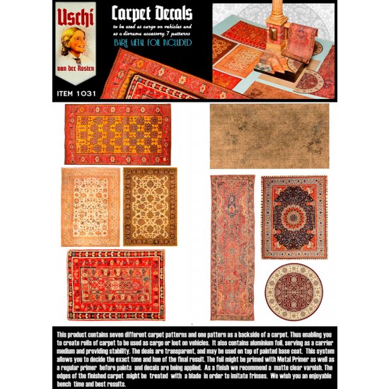 Carpet Decal V1 Larger Carpets (7 different patterns) Carpet Decal V1 Larger Carpets (7 different patterns)