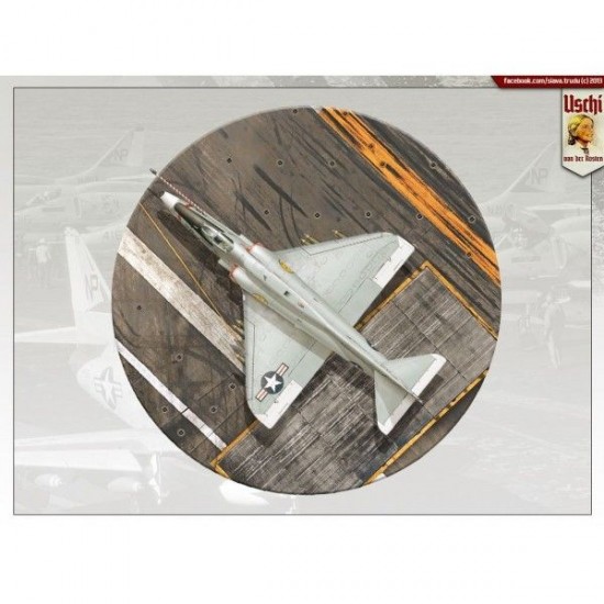1/72 Diorama Scenic Display - Makin Island LHD-8 Wasp - Class Carrier (Circular) 1/72 Diorama Scenic Display - Makin Island LHD-8 Wasp - Class Carrier (Circular)
