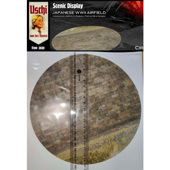 1/72 Diorama Scenic Display - WWII Japanese Airfield (former Australian) #Circular 1/72 Diorama Scenic Display - WWII Japanese Airfield (former Australian) #Circular