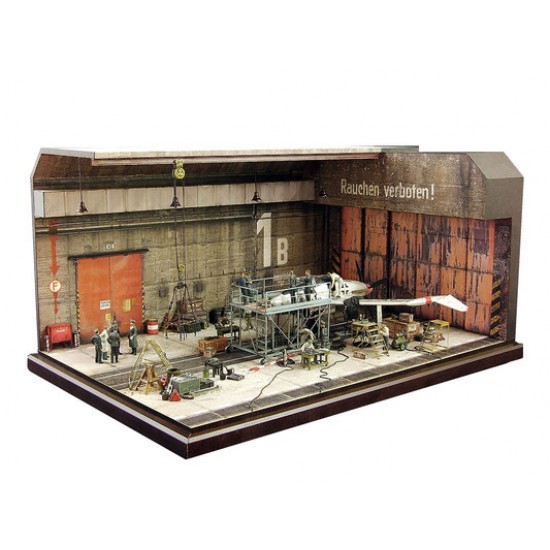 1/72 REIHMAG Werk Lachs MDF Diorama Display kit 1/72 REIHMAG Werk Lachs MDF Diorama Display kit