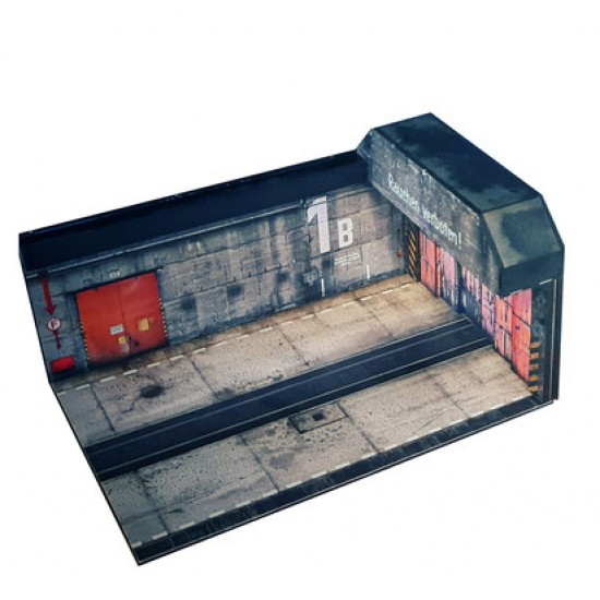 1/72 REIHMAG Werk Lachs MDF Diorama Display kit 1/72 REIHMAG Werk Lachs MDF Diorama Display kit