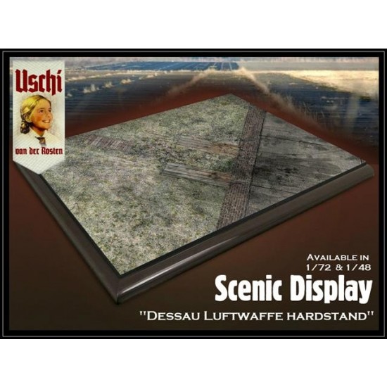 1/48 Diorama Scenic 3D Display Dessau Luftwaffe Hardstand Standard