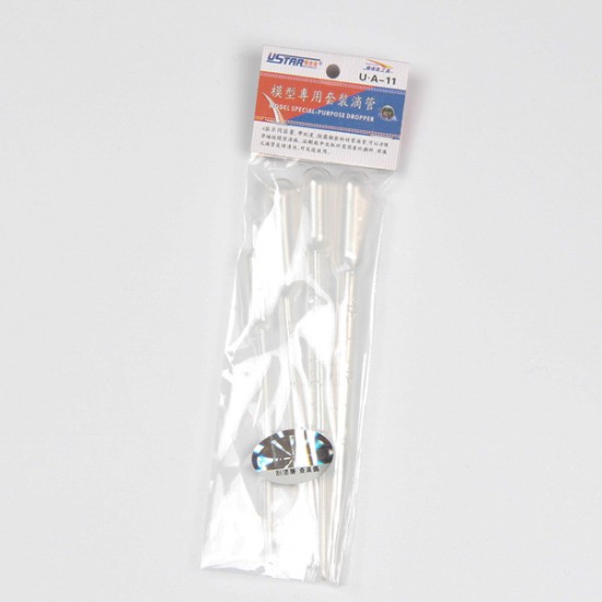 3ml, 2ml, 1ml, 0.5ml Soft Plastic Droppers (1pc for each size) 3ml, 2ml, 1ml, 0.5ml Soft Plastic Droppers (1pc for each size)