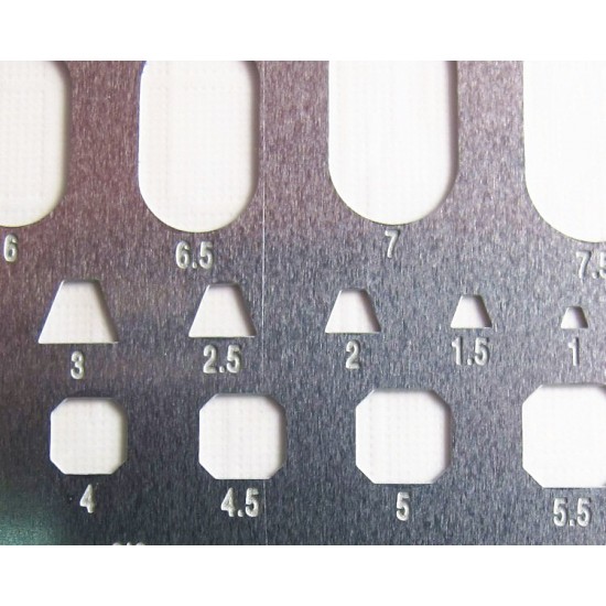 Photo-etched Engraved Line Tool - Quadrangular Photo-etched Engraved Line Tool - Quadrangular