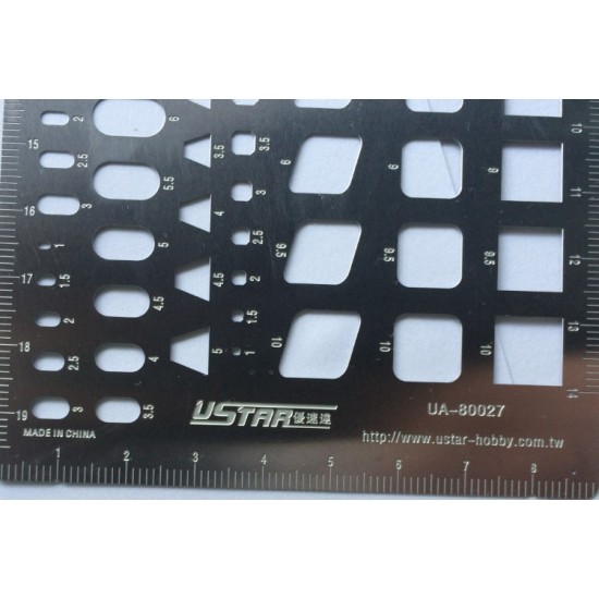 Photo-etched Engraved Line Tool - Quadrangular Photo-etched Engraved Line Tool - Quadrangular
