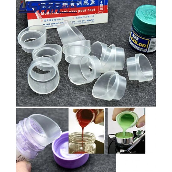 Bottle Spout set for Gunze Sangyo / Tamiya Paints (10pcs) Bottle Spout set for Gunze Sangyo / Tamiya Paints (10pcs)