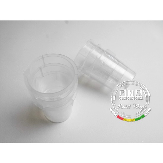 Plastic Paint Mixing Dishes with Spout - 30ml (6pcs) Plastic Paint Mixing Dishes with Spout - 30ml (6pcs)