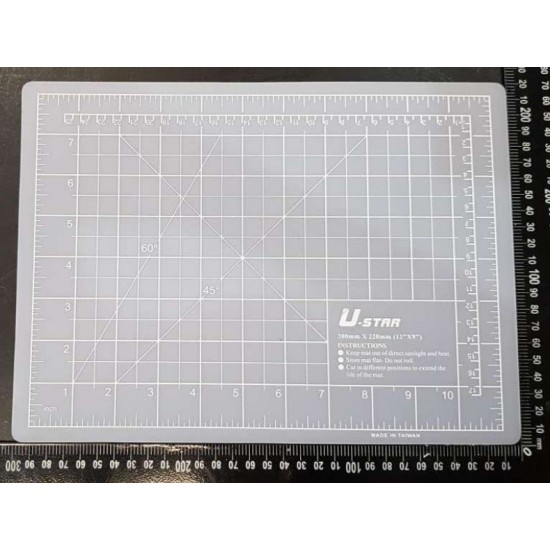 PVC Cutting Mat (Icy Mountain Grey) PVC Cutting Mat (Icy Mountain Grey)