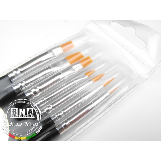 Modelling Brush set (4x Flat Brushes + 3x Round Brushes) Modelling Brush set (4x Flat Brushes + 3x Round Brushes)