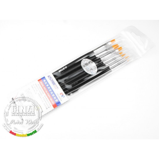 Modelling Brush set (4x Flat Brushes + 3x Round Brushes) Modelling Brush set (4x Flat Brushes + 3x Round Brushes)