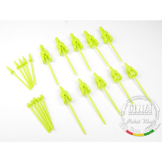 Painting Clips & Parts Holder set (20pcs, Plastic) Painting Clips & Parts Holder set (20pcs, Plastic)