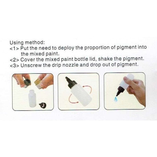 Paint Mixing / Empty Bottles (60ml x 3pcs) with Mixing Balls Paint Mixing / Empty Bottles (60ml x 3pcs) with Mixing Balls