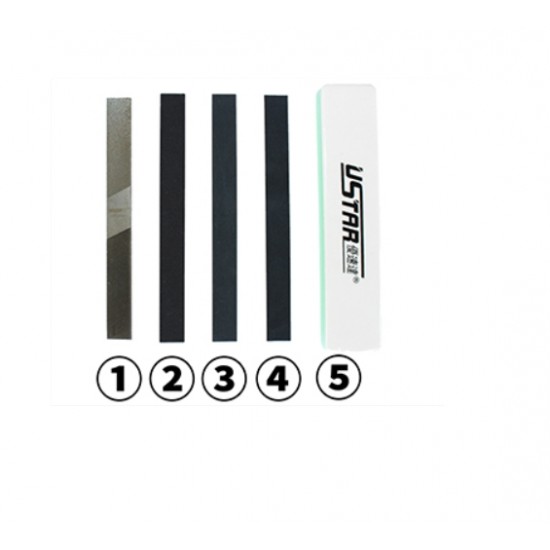 4-Side Polishing Sticks Set (5pcs) 4-Side Polishing Sticks Set (5pcs)