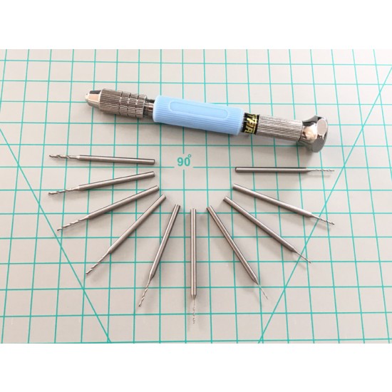 Modelling Hand Drill Set with Drill Bits Modelling Hand Drill Set with Drill Bits