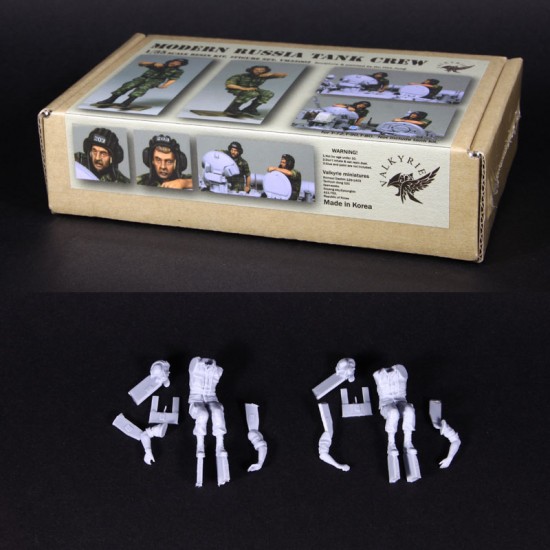 1/35 Modern Russian Tank Crew Set for T-72/T-80/T-90 (2 Figures) 1/35 Modern Russian Tank Crew Set for T-72/T-80/T-90 (2 Figures)