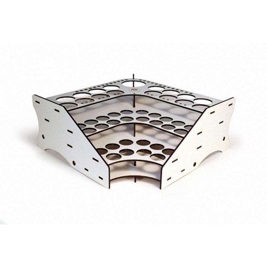 Corner Module Paint Stand for 44 Paints Corner Module Paint Stand for 44 Paints