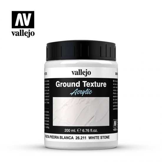 Stone Effects White Stone Paste 200ml Stone Effects White Stone Paste 200ml