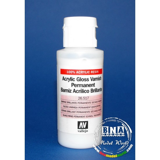 Liquid Acrylic Gloss Varnish 55ml Liquid Acrylic Gloss Varnish 55ml