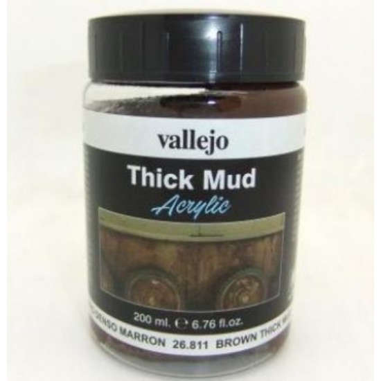 Weathering Effects - Brown Thick Mud 200ml Weathering Effects - Brown Thick Mud 200ml