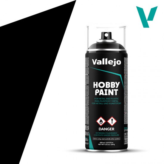 Hobby Paint Spray - Basic Colour #Black (400ml) Hobby Paint Spray - Basic Colour #Black (400ml)