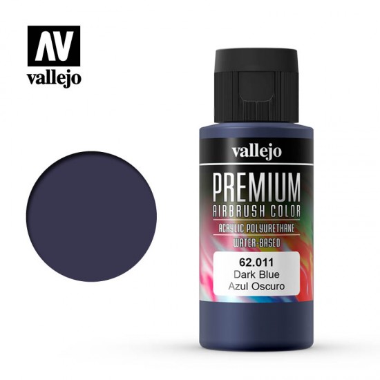 Acrylic Airbrush Paint - Premium Colour #Dark Blue (60ml) Acrylic Airbrush Paint - Premium Colour #Dark Blue (60ml)