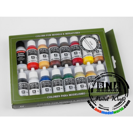 Model Colour Paint Set - American Revolution (16 x 17ml) Model Colour Paint Set - American Revolution (16 x 17ml)