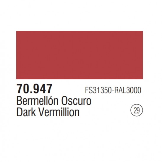 Model Colour Acrylic Paint - Dark Vermillion 17ml Model Colour Acrylic Paint - Dark Vermillion 17ml