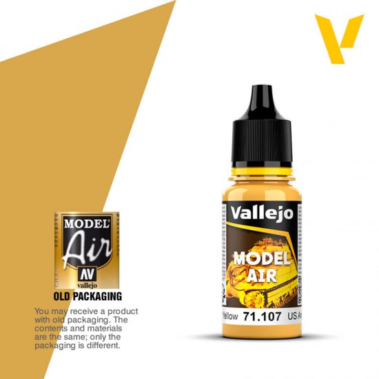 Model Air Acrylic Paint - US Interior Yellow (17ml) Model Air Acrylic Paint - US Interior Yellow (17ml)