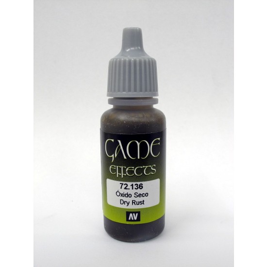 Game Effects Acrylic Paint - Dry Rust 17ml Game Effects Acrylic Paint - Dry Rust 17ml