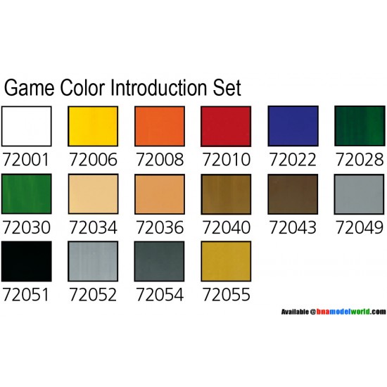 Game Colour Paint Set - Introduction Set (16 x 17ml) Game Colour Paint Set - Introduction Set (16 x 17ml)