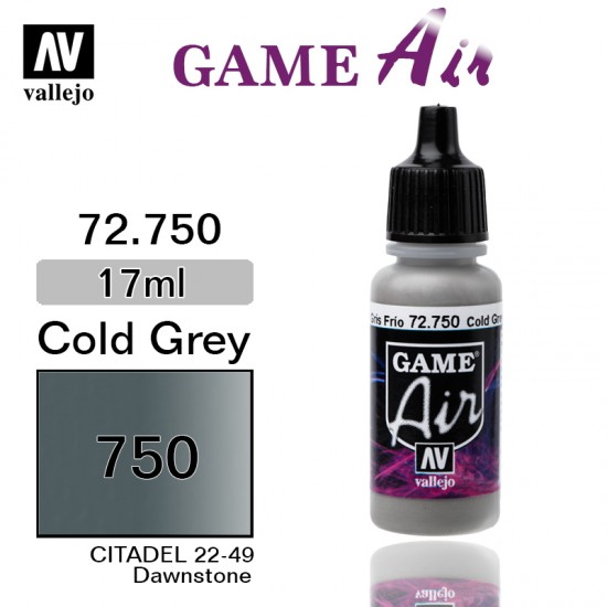 Game Air Acrylic Paint - Cold Grey 17ml