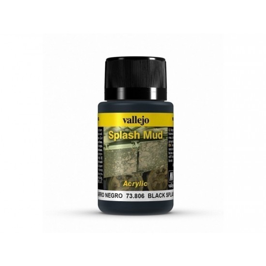 Weathering Effects - Black Splash Mud 40ml Weathering Effects - Black Splash Mud 40ml