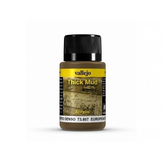 Weathering Effects - European Thick Mud 40ml Weathering Effects - European Thick Mud 40ml