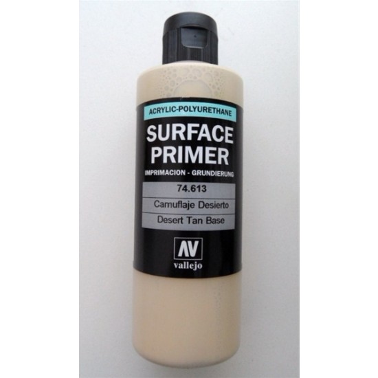 Acrylic Polyurethane - Desert Tan Base Surface Primer 200ml Acrylic Polyurethane - Desert Tan Base Surface Primer 200ml