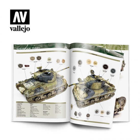 WWII US ARMY in Europe and the Pacific Paint Guide (English, 128 pages) WWII US ARMY in Europe and the Pacific Paint Guide (English, 128 pages)