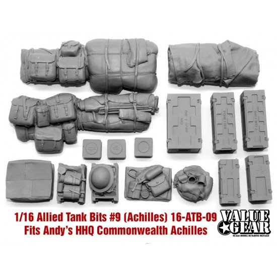 1/16 Commonwealth Achilles Allied Tank Bits #9 for Andys Hobby Headquarters 1/16 Commonwealth Achilles Allied Tank Bits #9 for Andys Hobby Headquarters