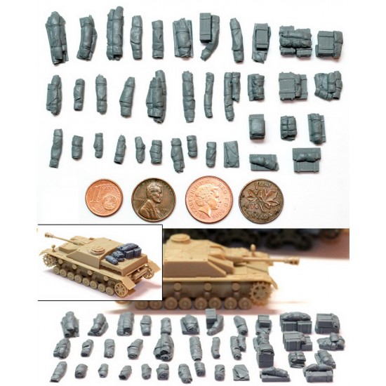 1/72 Universal Tents, Tarps & Crates #1 (37 pieces) 1/72 Universal Tents, Tarps & Crates #1 (37 pieces)