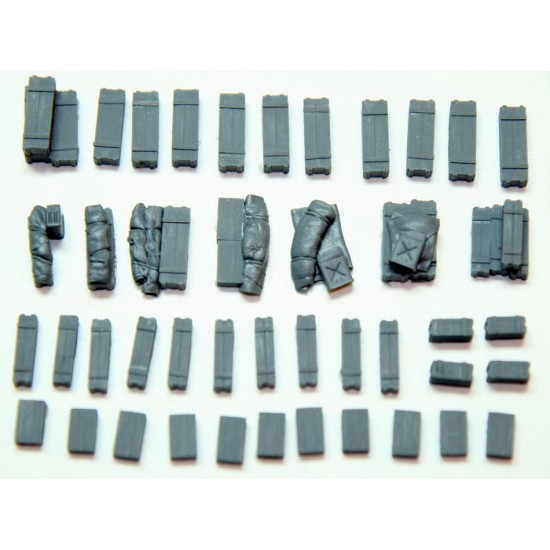 1/72 Allied Ammo & Ration Crates (40pcs, including Bundles and Crate Stacks) 1/72 Allied Ammo & Ration Crates (40pcs, including Bundles and Crate Stacks)