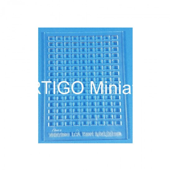 1/72 Brick Mould (size brick: 3.8 x 2.3 x 2mm, 135pcs) 1/72 Brick Mould (size brick: 3.8 x 2.3 x 2mm, 135pcs)